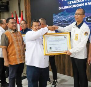 BPN Pandeglang Raih Penghargaan Kualitas Tertinggi dari ORI Banten